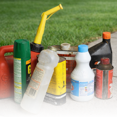 Household Hazardous Waste Bottles